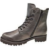 Klassieke Enkellaarzen - Zwart - Leer - Blokhak