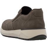 Rieker - Instappers - Bruin - Sleehak - Verwijderbare Binnenzool