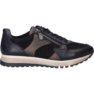 Rieker - Sneakers - Synthetisch - Rits- en Vetersluiting - Brede Pasvorm