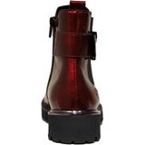 Laarzen - Donkerrood - Glanzend - Blokhak - Ritssluiting