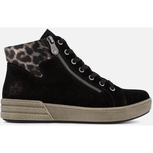 Rieker - Veterboots - Suede - Vegan - Textiel Voering