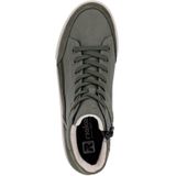 Sneakers - Effen - Leer - Ronde Neus - Snoersluiting