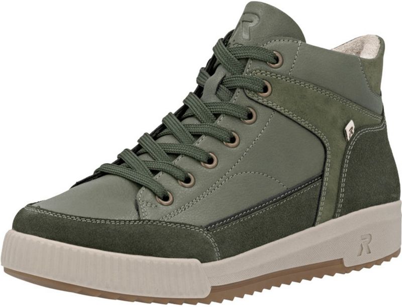 Sneakers - Effen - Leer - Ronde Neus - Snoersluiting