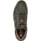 Rieker - Heren Sneakers - Olijfgroen - Kunstleer - Ruimere Pasvorm