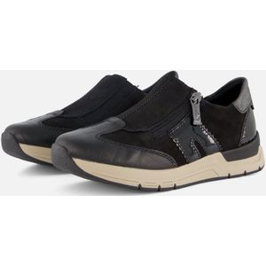 Rieker - Instappers - Zwart - Synthetisch Bovenwerk - Antislipzool