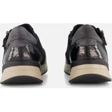 Rieker - Instappers - Zwart - Synthetisch Bovenwerk - Rubber Zool