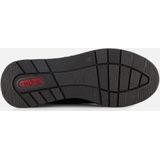 Rieker - Instappers - Zwart - Synthetisch Bovenwerk - Rubber Zool