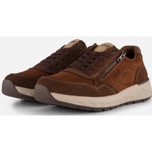 Rieker - 11051 - Lage Schoenen - Blauw - Echt Leer - Uitneembare