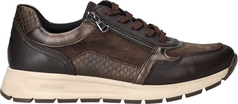 Remonte - Sneakers - Bruin - Synthetisch - Dames