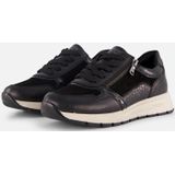 Remonte - Sneakers - Zwart - Synthetisch - Dames