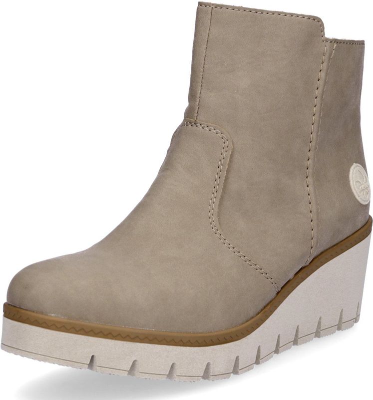 Rieker dames enkellaars beige