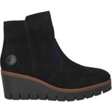 Rieker - Enkellaarsjes - Zwart - Kunstleer