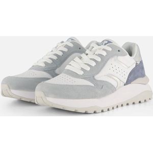 Rieker 42408 Veterschoenen voor dames, blauw, 43 EU, blauw, 43 EU