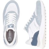 Rieker - Dames Sneakers - Zwart - Suède en Imitatieleer