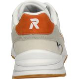 Rieker - Dames Sneaker - Wit Multi - Imitatieleer en Suède