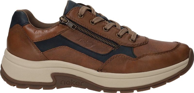 Rieker - 11001 - Veterschoenen - Nuss/Midnight