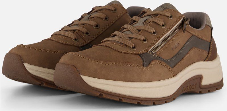 Rieker - Terra - Sneakers - Bruin - Leer