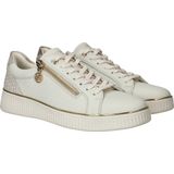 Remonte - Sneakers - Wit - Synthetisch - Dames - Rits met Vetersluiting