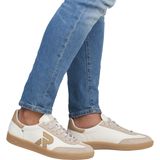 Christoph Kramer - Retro Sneakers - Wit/Zand - Vetersluiting - Laag