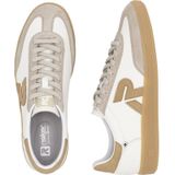 Christoph Kramer - Retro Sneakers - Wit/Zand - Vetersluiting - Laag