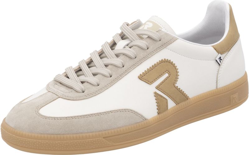 Christoph Kramer - Retro Sneakers - Wit/Zand - Vetersluiting - Laag