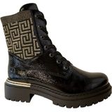 Rieker Veterboots - Dames - Zwart
