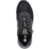 Rieker - Hoge Sneakers - Imitatieleer - Zwart - Antistress-voetbed
