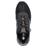 Rieker - Hoge Sneakers - Imitatieleer - Zwart - Antistress-voetbed