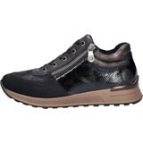 Rieker - Hoge Sneakers - Imitatieleer - Zwart - Antistress-voetbed