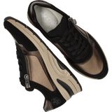 Rieker Sneakers Laag Sneakers Laag - donkerbruin