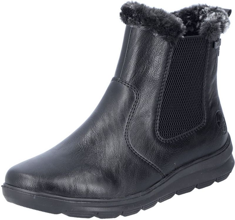 Rieker - Chelseaboots - Zwart - Waterafstotend RiekerTEX-membraan