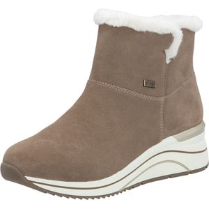 Remonte - Dorndorf - Boots - Beige - Water- en Vuilafstotend - Ritssluiting