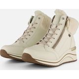 Remonte - Veterboots - Zwart - Synthetisch - Imitatiebont Voering