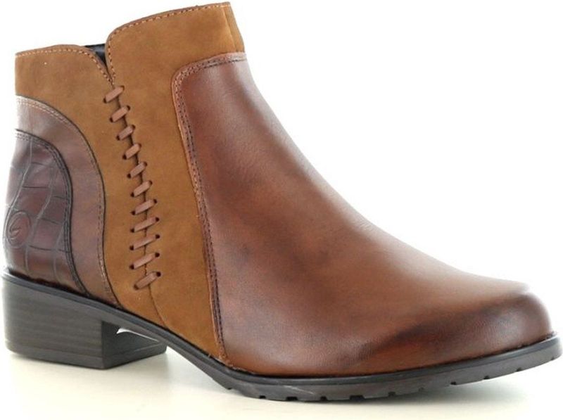 Remonte - D6893 - Enkellaarzen - Chestnut