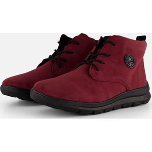 Rieker - Veterboot - Bordo - Suède - Antistress-voetbed