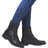 Remonte - D1U70 - Enkellaarzen - Zwart - Leer