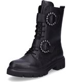 Remonte - Veterschoenen - Zwart - Kunstleer