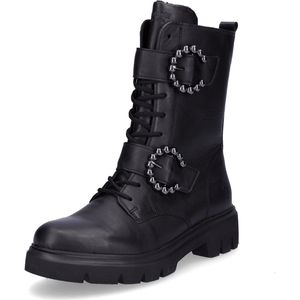 Remonte - Veterschoenen - Zwart - Kunstleer