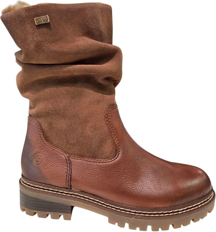 Remonte - D0B80 - Enkellaarzen - Nussbraun/Sattel