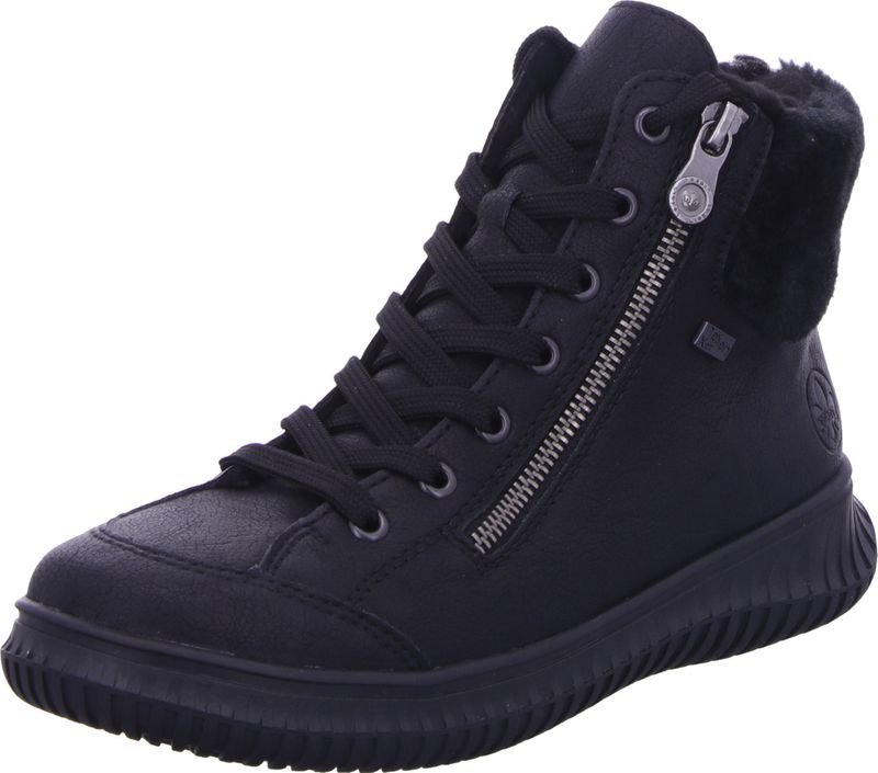 Rieker - Winterlaarzen - Enkellaars - Zwart - Waterafstotend RiekerTEX