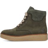 Rieker dames veterboot - Donkergroen