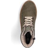 Rieker dames veterboot - Donkergroen