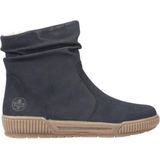 Rieker - Gevoerde Boots - Blauw - Imitatieleer - Antistress-Voetbed