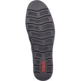 Rieker - Dames Enkellaars - Zwart - Leer - Fake Fur Voering