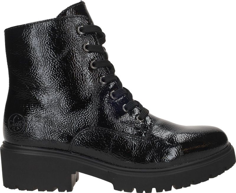 Rieker Veterschoenen Hoog Veterschoenen Hoog - zwart