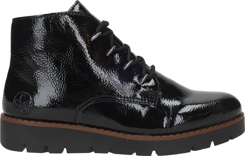 Rieker Veterboots - Dames - Zwart