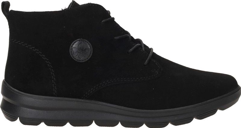 Rieker Veterschoenen Hoog Veterschoenen Hoog - zwart