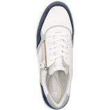 Remonte - Dames - Sneakers - Wit - Leder/Nubuck - Plateauzool