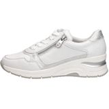 Seattle - Trainers - Wit - Glad Leer/Kunstleer - Ritssluiting