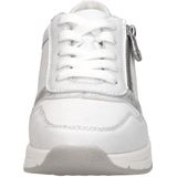 Seattle - Trainers - Wit - Glad Leer/Kunstleer - Ritssluiting